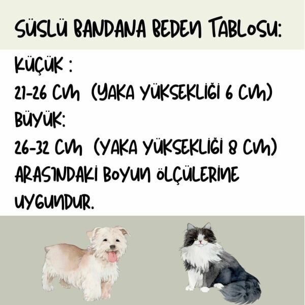 SÜSLÜ BANDANA -  DUMAN